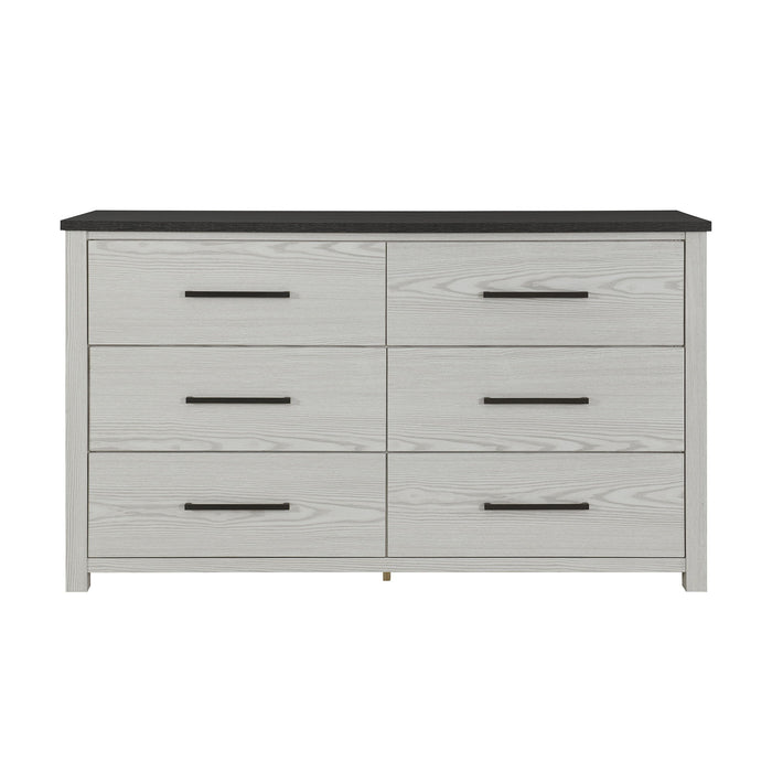 Avery - Dresser, Spacious Drawers, Block Feet - Beige