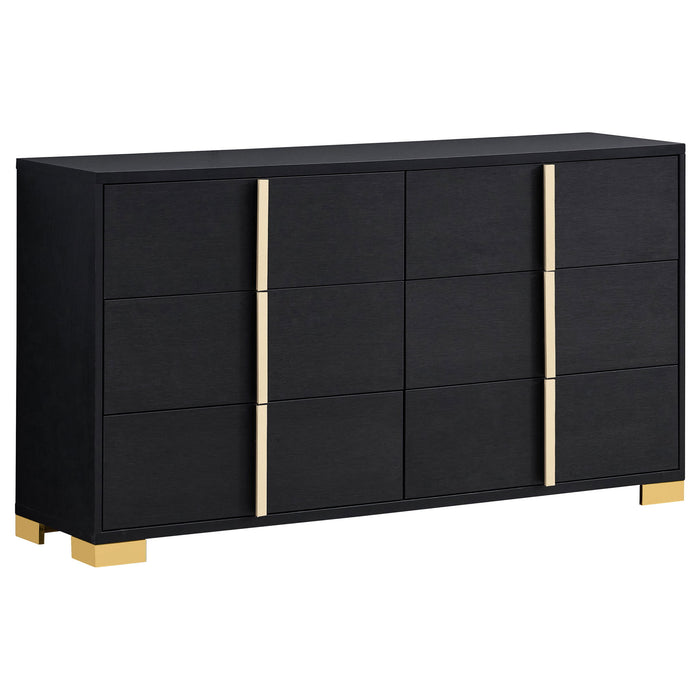 Jeremiah - Bedroom Set With LED Headboard