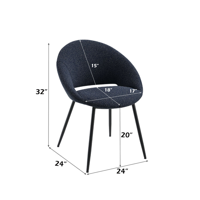 Klaus - Side Chair (Set of 2) - Black