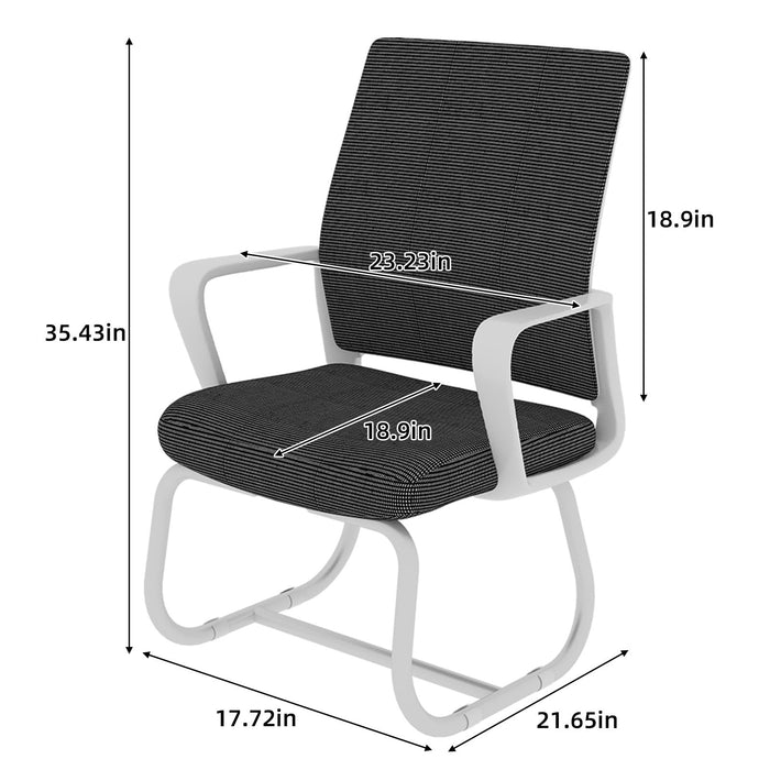 Minimalist Office Chair With Soft Backrest