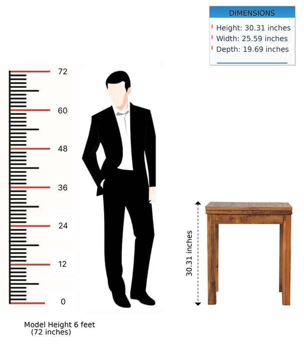 Mini Butterfly Dining Table - Oak