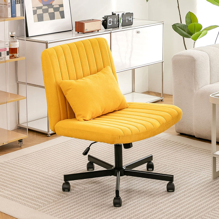 Criss Cross Office Chair With Adjustable Height, Ergonomic Design