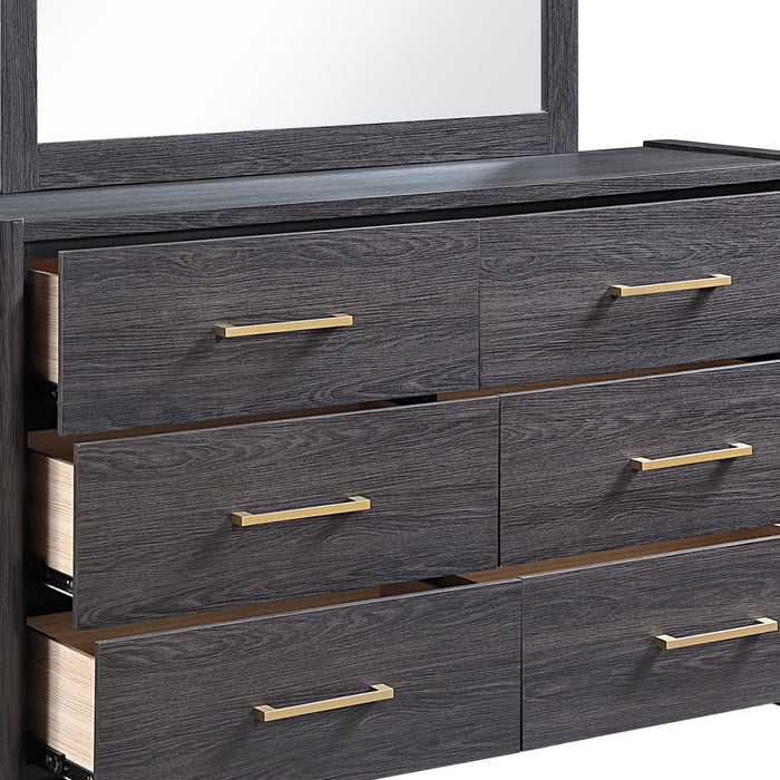 Clifton - 6 Drawer Dresser (Mirror Not Included) - Espresso