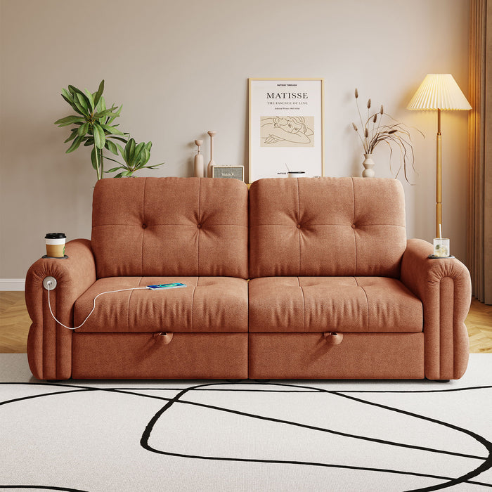 Cloud Like Convertible Sofa Bed With For Living Room