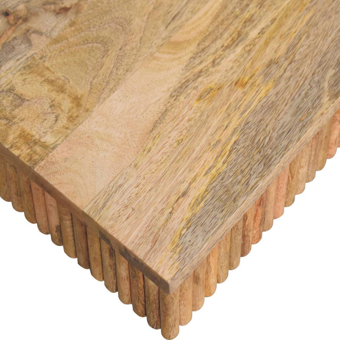 Soba - Chunky Coffee Table - Oak