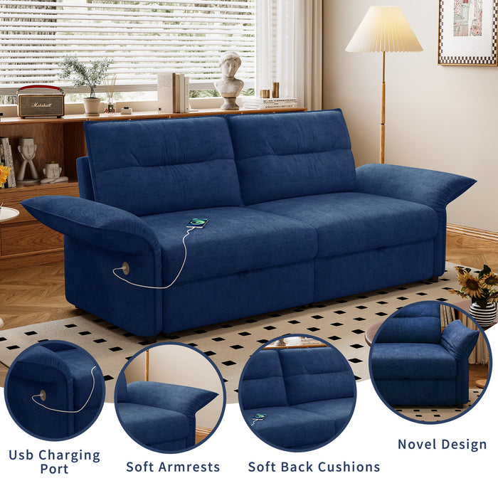 Sofa Bed With Convertible Design, Living Room Furniture