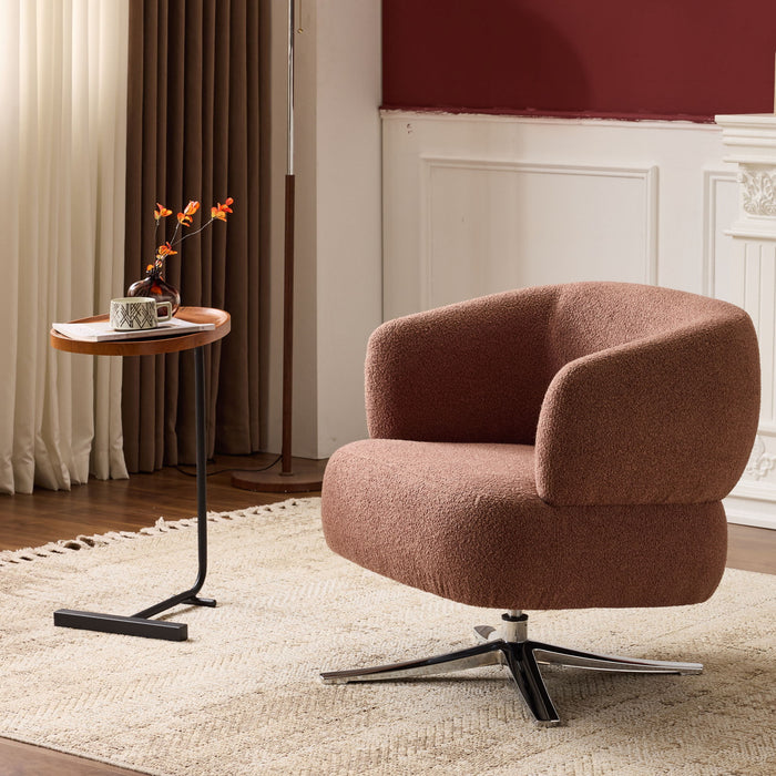 Cuddle Style Leisure Swivel Sofa Chair