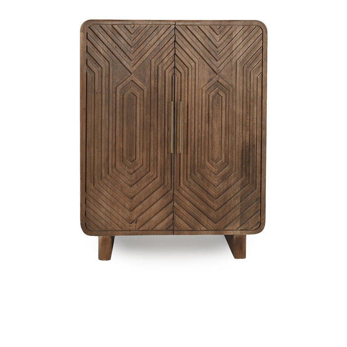 Holmes - Bar Cabinet - Artisan Brown