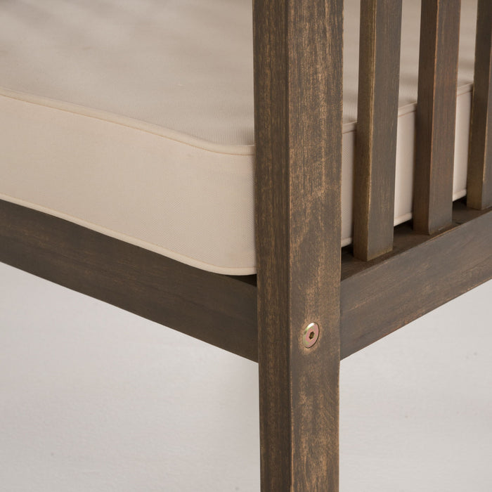 4 Piece Set Outdoor Chat Set With Water Resistant Cushions