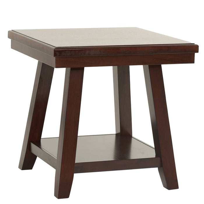 3 Piece Occasional Table Se, Coffee Table, End Table & Sofa Table - Walnut