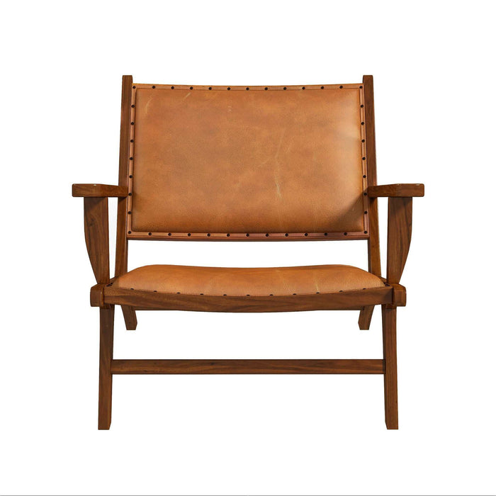 Daniel - Arm Chair - Brown / Tan
