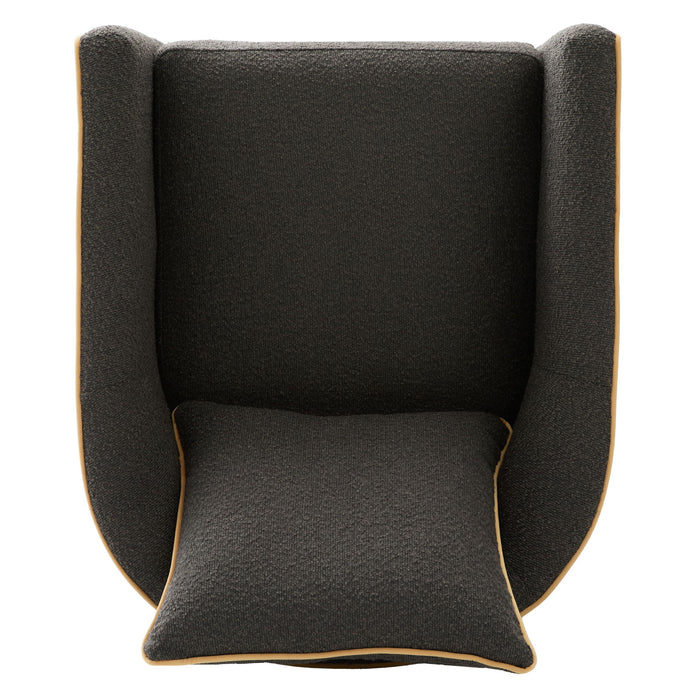 Swivel Accent Chair, Rotating Base, For Living Room