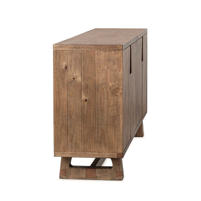 Lyra - 4 Door Buffet - Smoke Brown