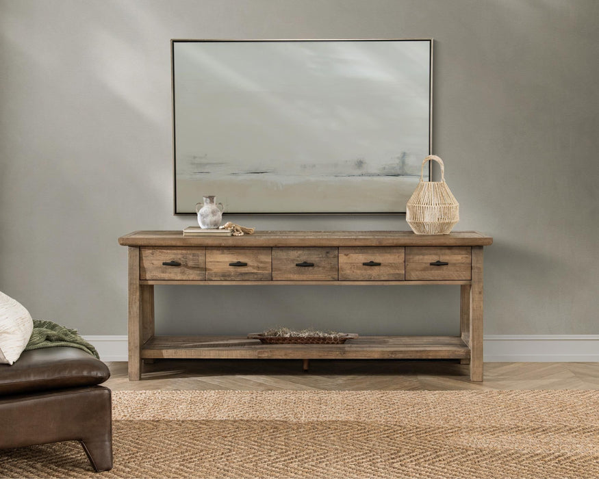 Talladega - Console Table - Natural Pine