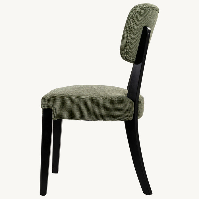 Contemporary Armless Dining Chairs (Set of 2)