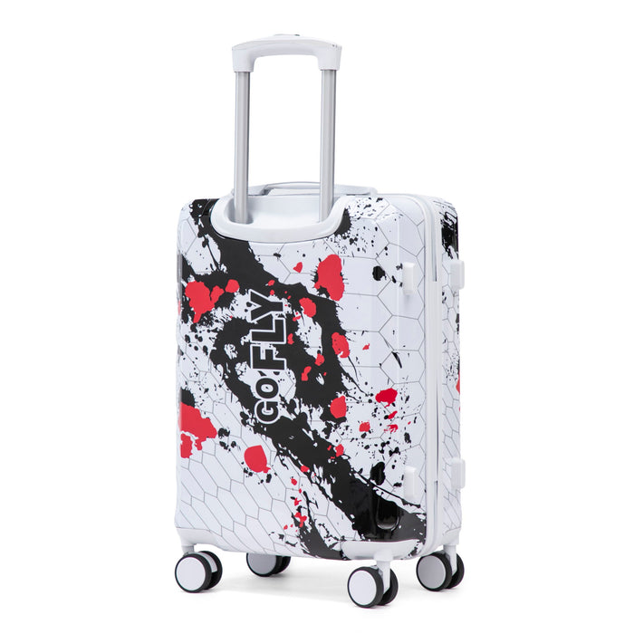 3 Piece With Combination Lock And Silent Wheels