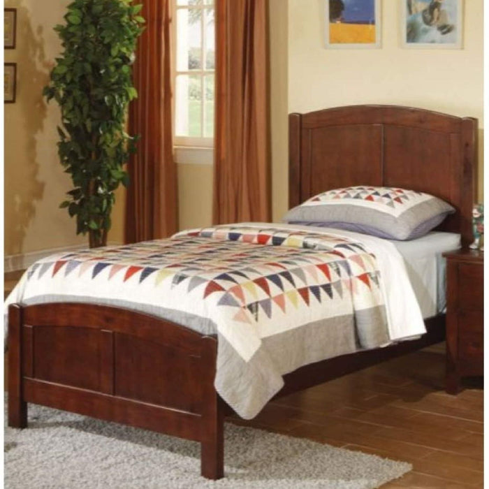 Carved Headboard Bed