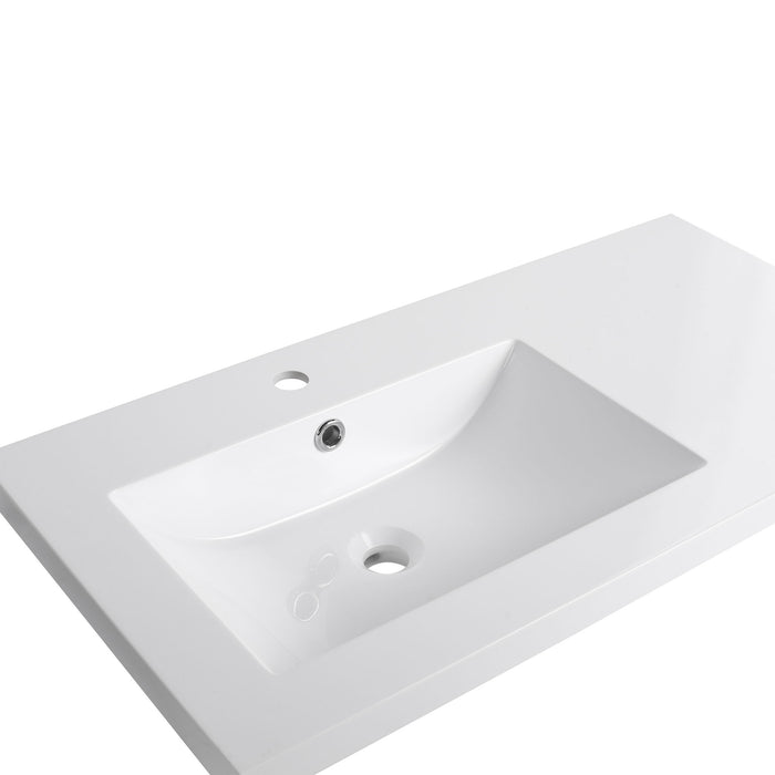 Bathroom Vanity Top With Integrated Sink