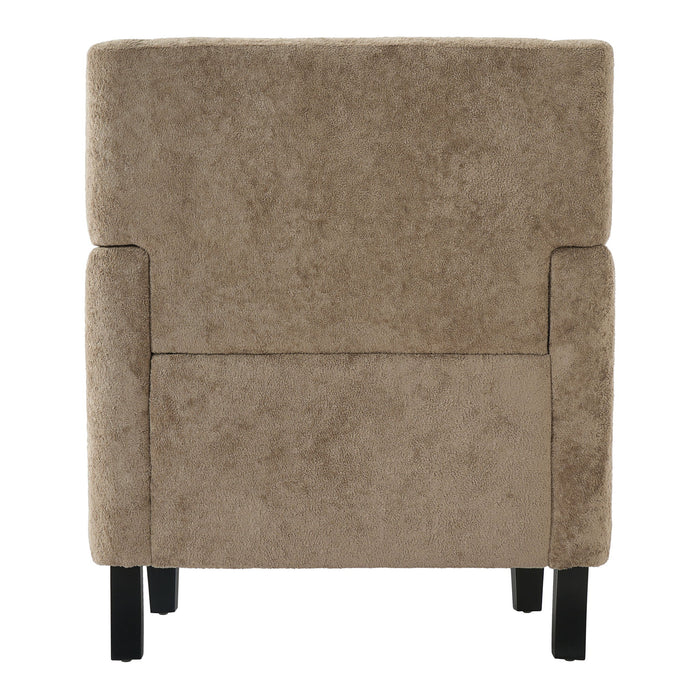 Modern Tufted Upholstered Accent Chair For Living Room