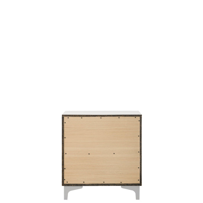 Casilda - Nightstand With Dovetail Drawers - White