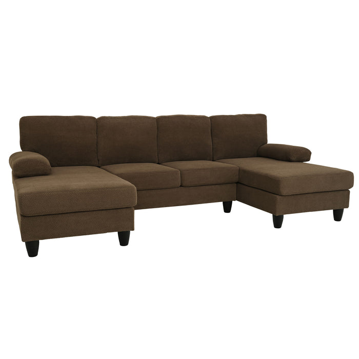 U-Shaped Sofa With Dual Chaise