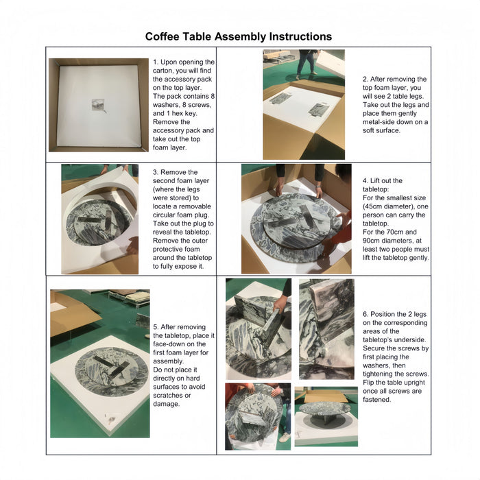 Elegant Coffee Duo Table Set