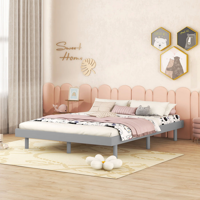 Modern Floating Platform Bed Frame