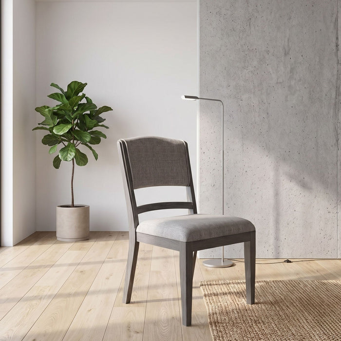 Arcus - Dining Chair (Set of 2) - Charcoal Gray