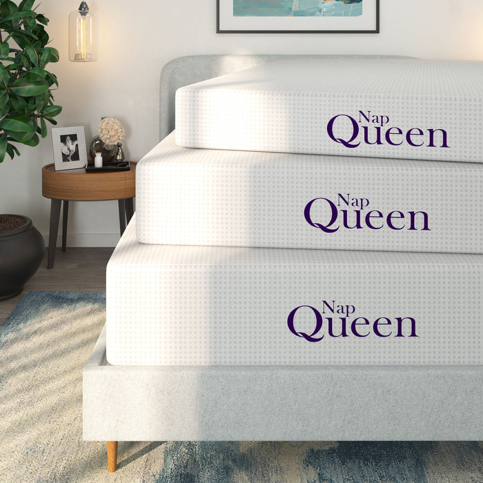 10" Charcoal Memory Foam Mattress