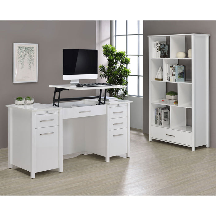 Rayna - 4 Drawer Office Desk With Lift-Top