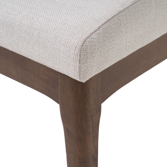 Contemporary Fabric Comfort Dining Chairs (Set of 2)