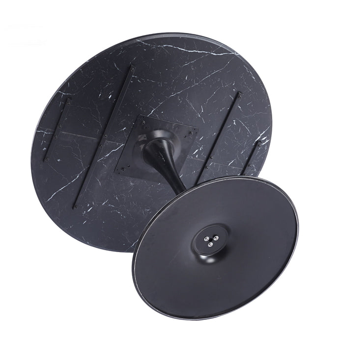 Round Tulip Table, Pedestal Design