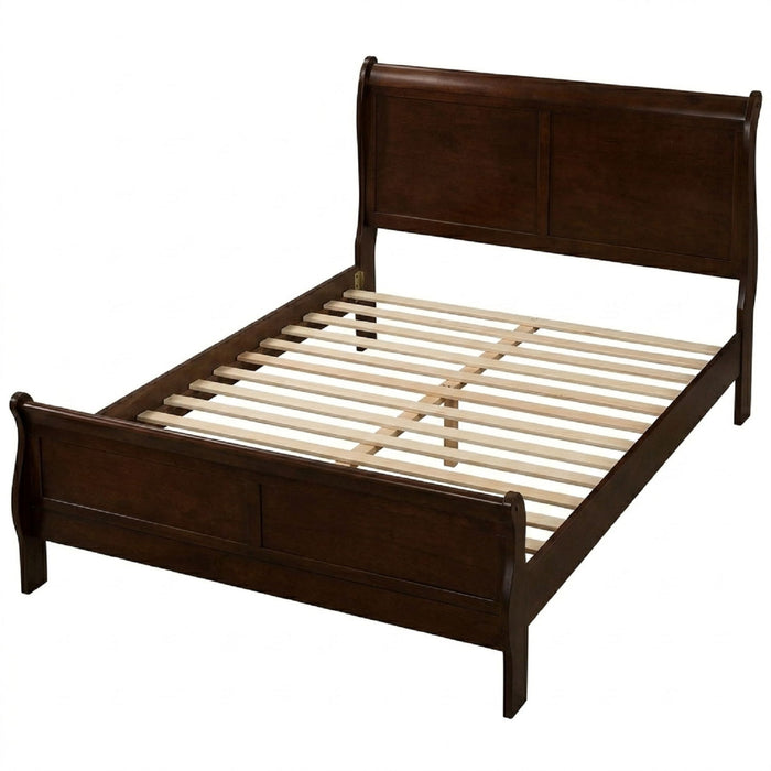 Louis Phillipe Sleigh Bed