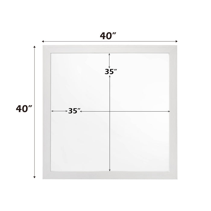 Casilda - Mirror - White