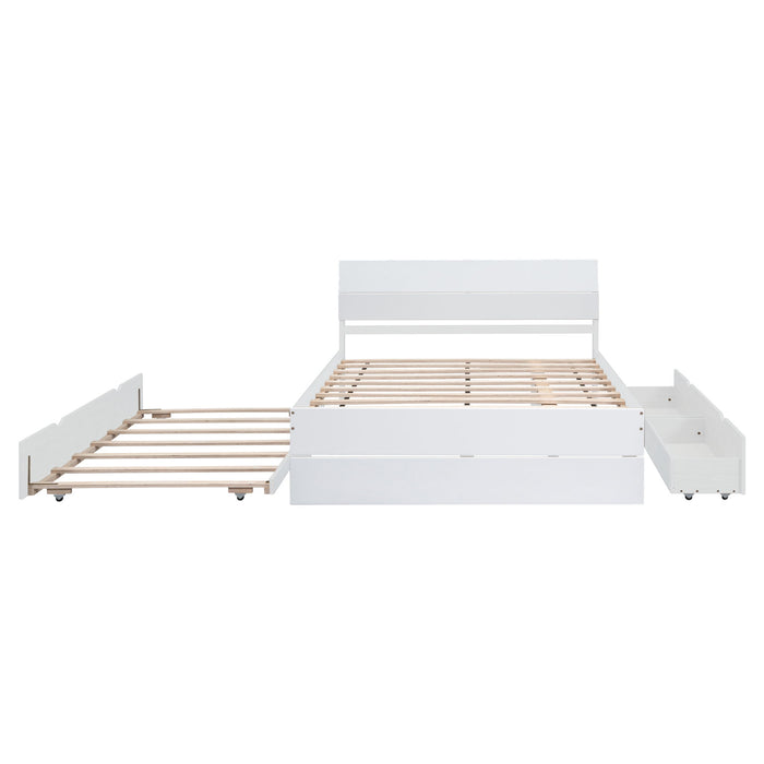 Modern Bed Frame With Headboard And Footboard