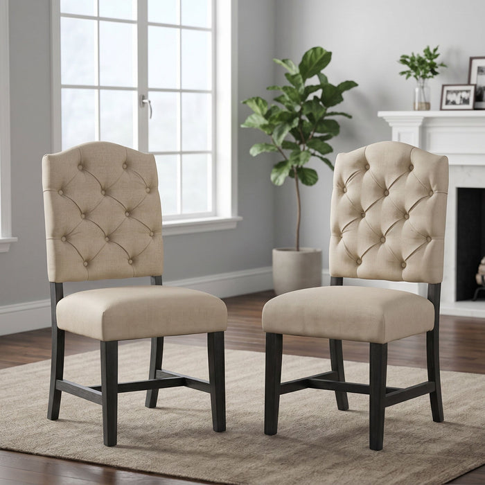 Retro Style Dining Chair Set
