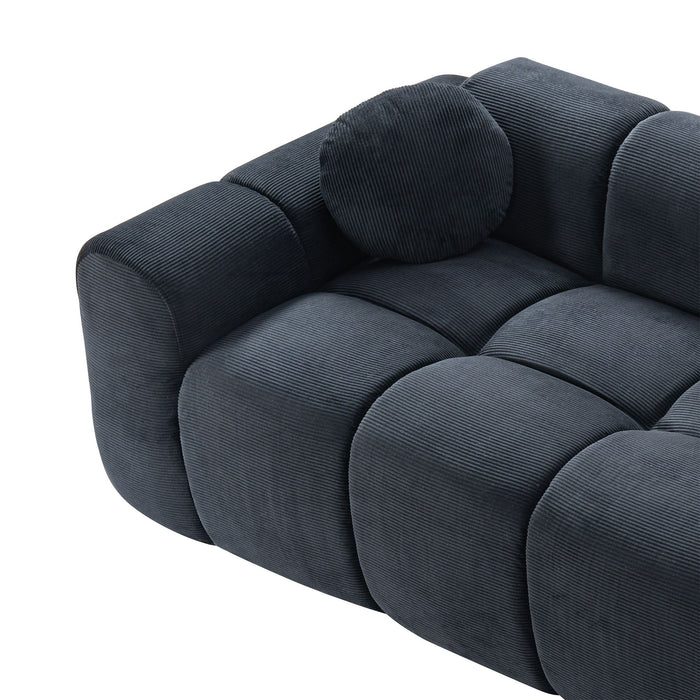 Extra Large Compression Sofa, Cloud Puff Couch For Living Room