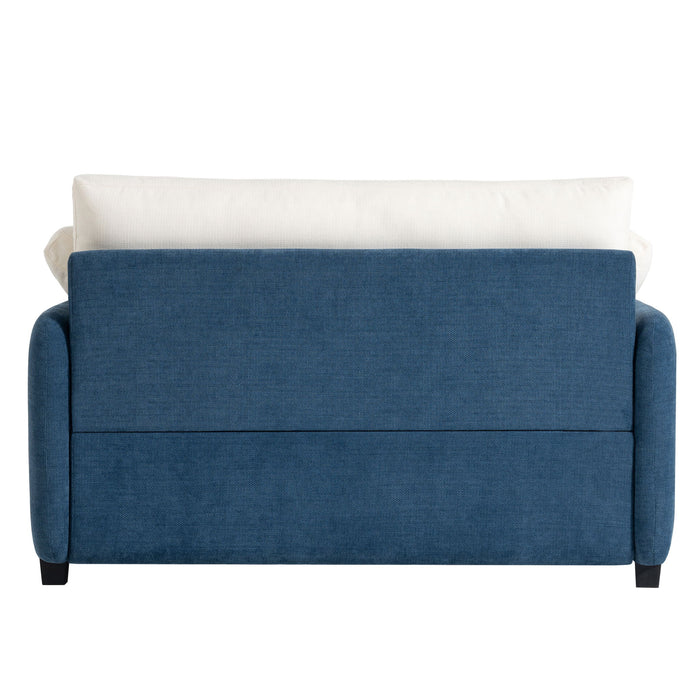 Oversized Single Sofa Chair Wide And Deep Seat, Modern Upholstered Comfy Blocking Couch Lounge With Pillows