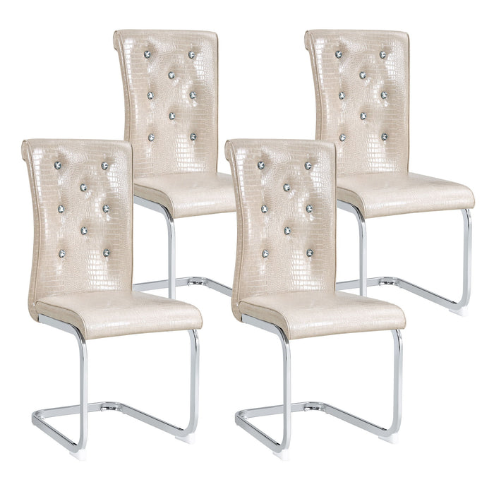 Elegant Design Upholstered Dining Chairs