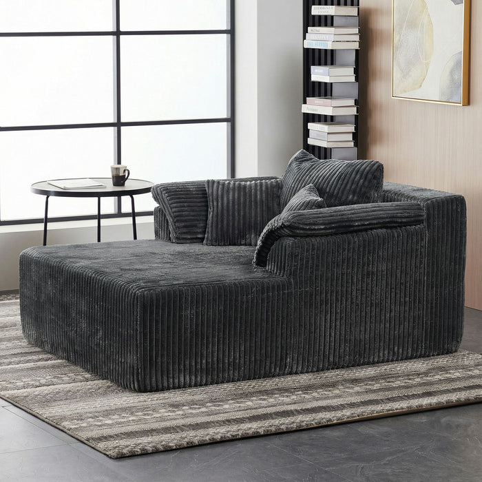 Chaise Lounge Chair, Deep Seat Sleeper Couch For Living Room