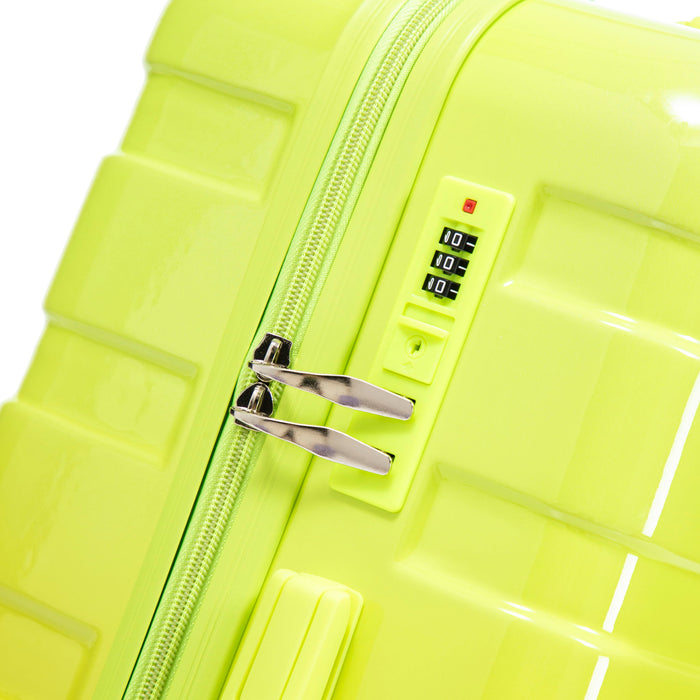 Luggage Set 20" /24" /28" With Combination Lock And Silent Wheels