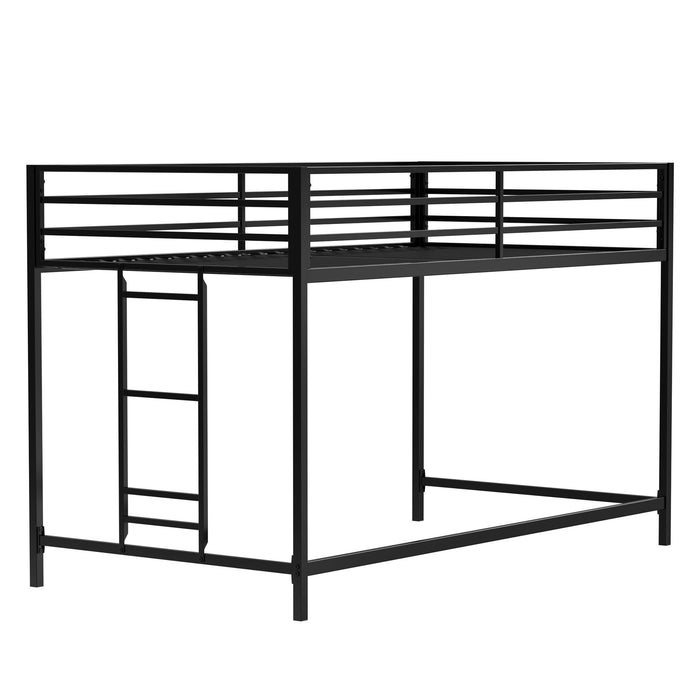 Adam - Twin Loft Bunk - Black