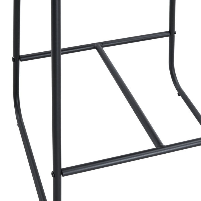 Retro Bar Chairs, Comfortable Stools (Set of 2)