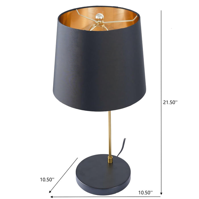 Desk Lamp For Bedside And Table Use - Black