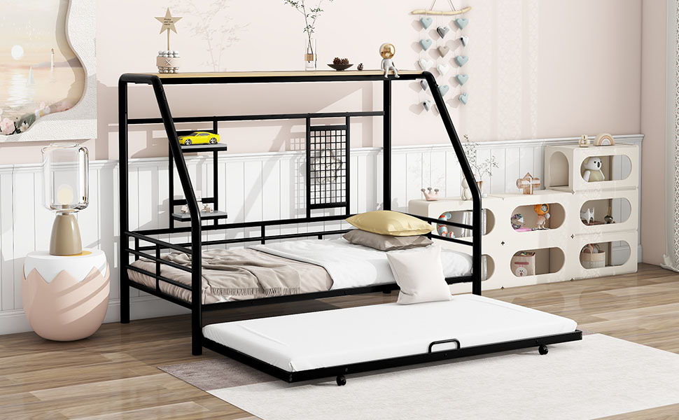 Playhouse Design Bed With Trundle