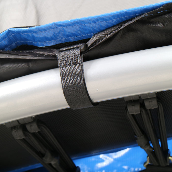 6 Ft Trampoline Inner Safety Net Elastic Ropes Version - Blue