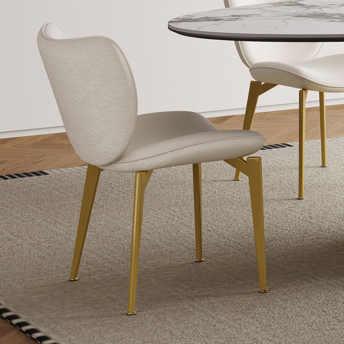 Steel Base Oval Sintered Stone Dining Table With 4 Chairs