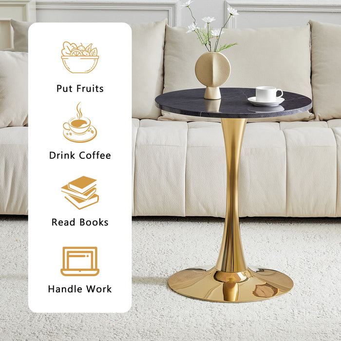 Round Dining Table With Thickened Top For Kitchen