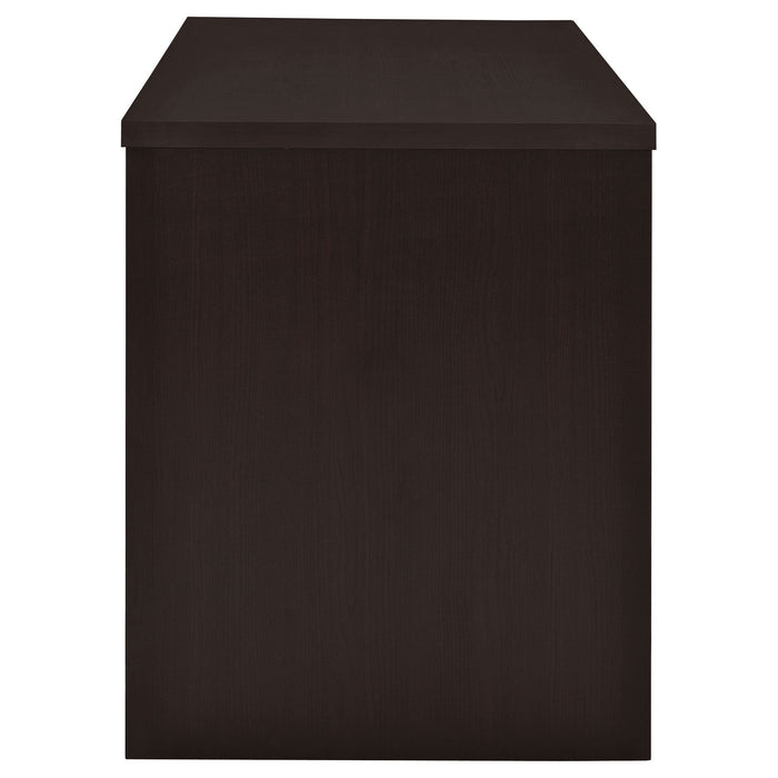 Contemporary Sleek Office Desk With 2 Drawers