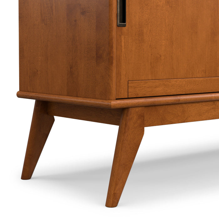 Draper - Handcrafted Mid Century Low TV Media Stand